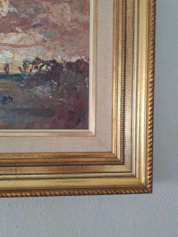 Titta Fasciotti Oil PAINTING  "Thunder Storm"