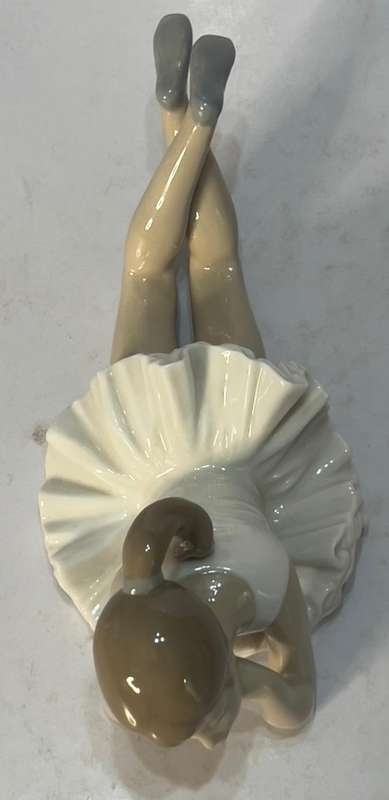 Nao by Lladro Ballerina- Laying down
