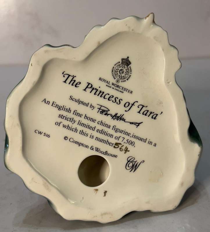 ROYAL WORCESTER 'THE PRINCESS OF TARA' LTD EDITION CHINA FIGURINE