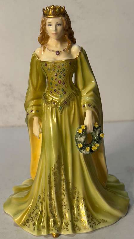 Royal Worcester Golden Girl of May
