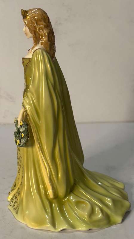 Royal Worcester Golden Girl of May