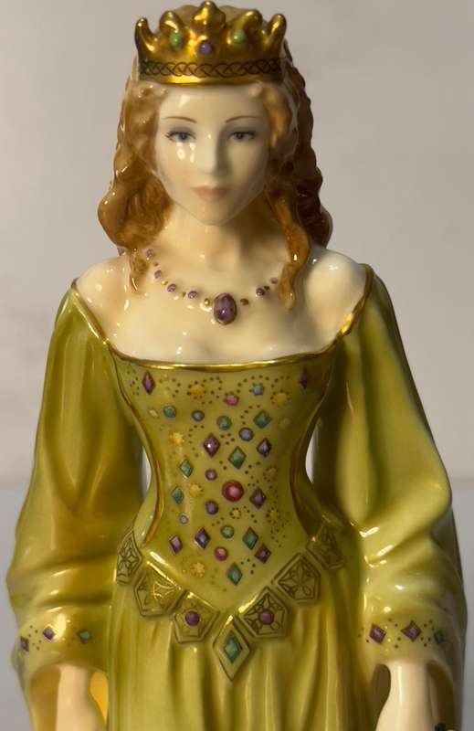 Royal Worcester Golden Girl of May