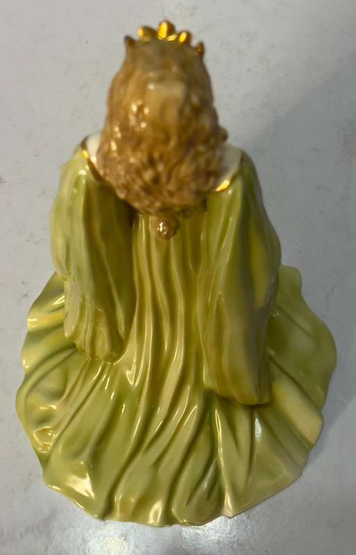 Royal Worcester Golden Girl of May
