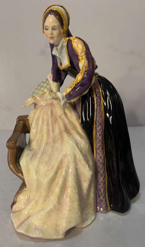 Royal DOULTON Limited Edition Henry VIII Figure - CATHERINE HOWARD