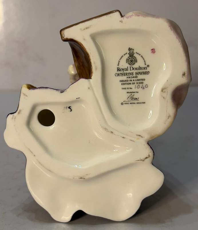 Royal DOULTON Limited Edition Henry VIII Figure - CATHERINE HOWARD