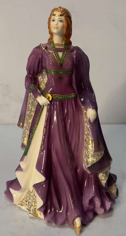 Royal Worcester Branwen Daughter Of Llyr Figurine Limited Edition China