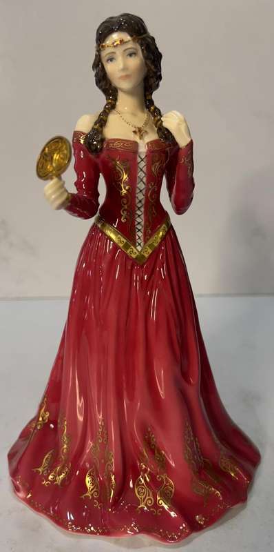Royal Worcester "The Fair Maiden of Astolat" Fine Bone China Figurine Limited Edition