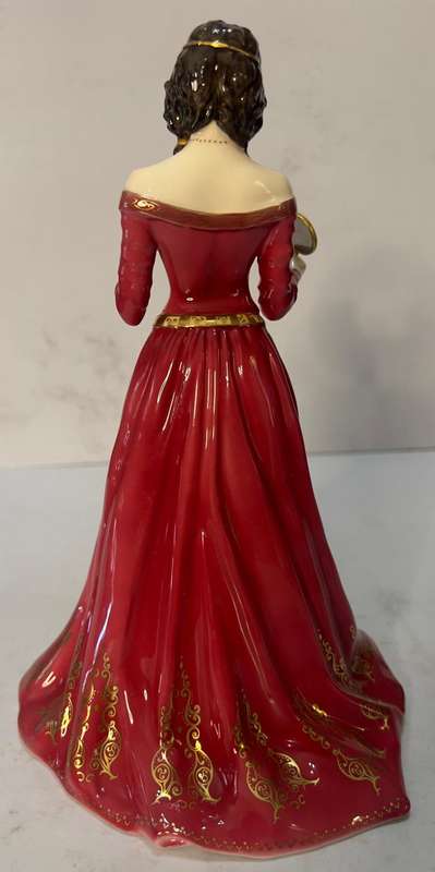 Royal Worcester "The Fair Maiden of Astolat" Fine Bone China Figurine Limited Edition