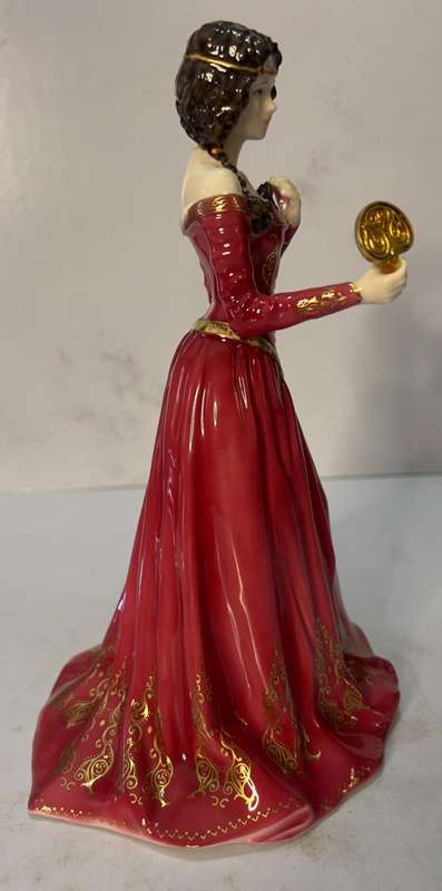 Royal Worcester "The Fair Maiden of Astolat" Fine Bone China Figurine Limited Edition