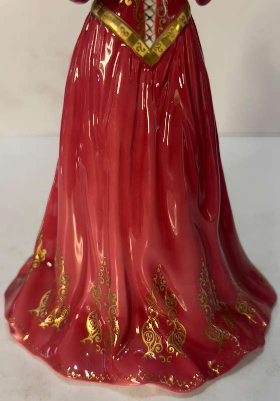 Royal Worcester "The Fair Maiden of Astolat" Fine Bone China Figurine Limited Edition