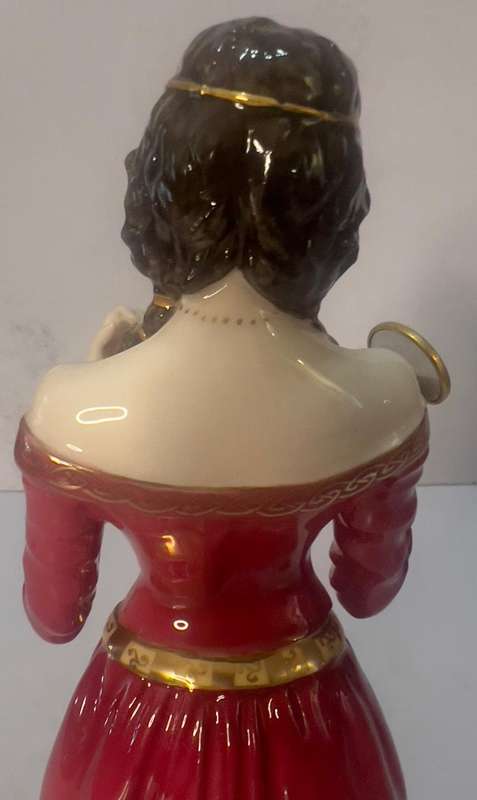 Royal Worcester "The Fair Maiden of Astolat" Fine Bone China Figurine Limited Edition