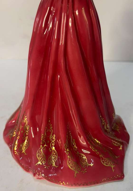 Royal Worcester "The Fair Maiden of Astolat" Fine Bone China Figurine Limited Edition