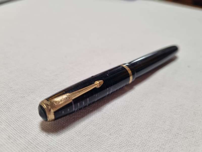 Vintage Parker Vacumatic fountain pen Blue