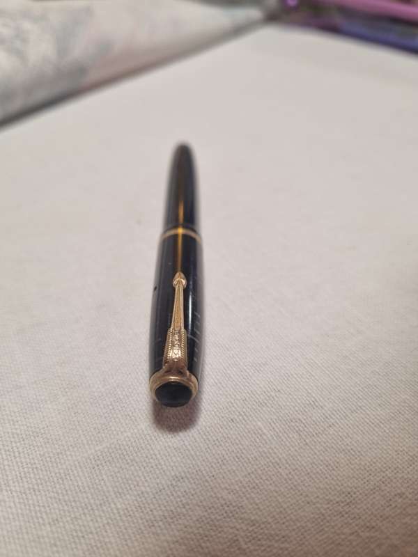 Vintage Parker Vacumatic fountain pen Blue