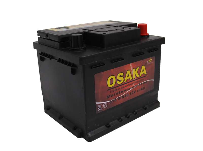 Osaka 618 Car Battery - 12V - 40Ah - Normal Terminal + -