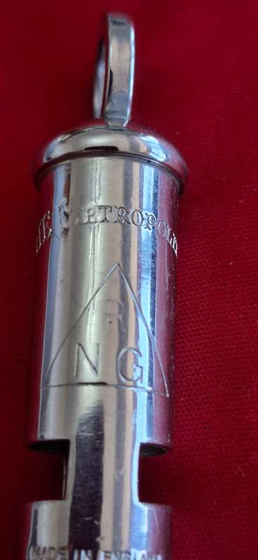 RHODESIA BSAP - WHISTLE - RHODESIA & NYASALAND GOVT STAMPED          (8790)