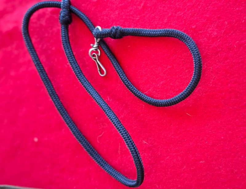 RHODESIA BSAP - 2 X CLOTH UNIFORM BELTS + LANYARD    (8792)