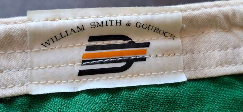 RHODESIAN FLAG - MADE WILLIAM SMITH & GOUROCK, AS NEW -  MINOR DISCOLOURATION ON BACK 173x97cm(8754)