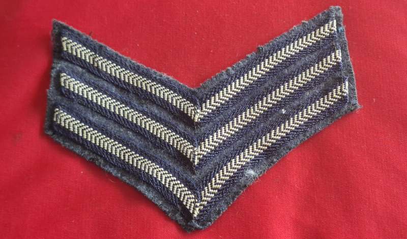 ROYAL RHODESIA AIR FORCE - SERGEANT SERVICE DRESS STRIPES   (8835)