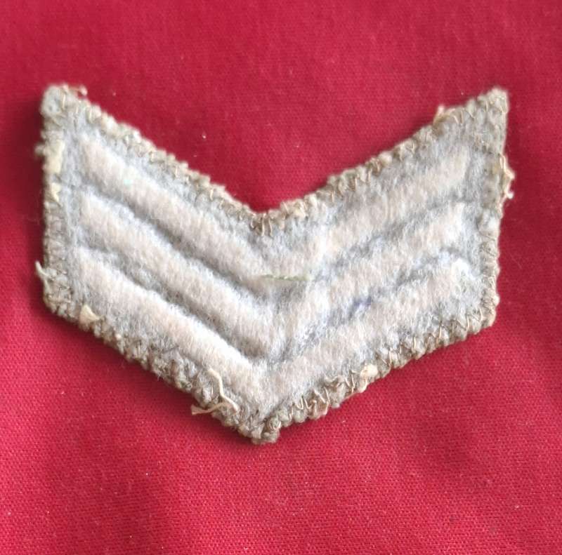 RHODESIAN ARMY - SERGEANT  COMBAT DRESS STRIPES                 (8928)