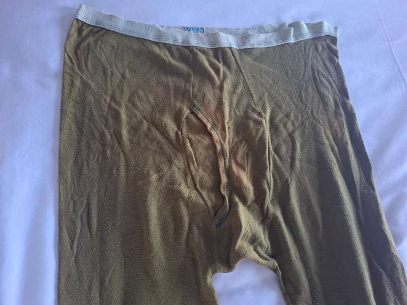 RHODESIAN ARMY  - SCARCE PAIR OF LONG JOHNS - SIZE 93CM, MADE MERIDIAN   (111)