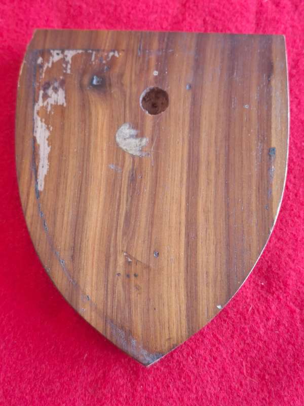 RHODESIA BSAP PATU PLAQUE     -  MINOR TARNISH ON EDGE             (127)