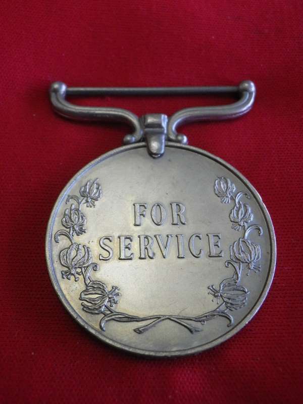 RHODESIA - FULL SIZE DISTRICT SERVICE MEDAL TO  -   D.S.A. GANDI C  -    UNRESEARCHED  (132)