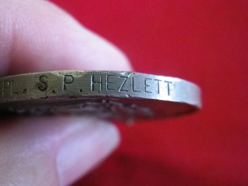 RHODESIA - FULL SIZE RhGSM  TO - P46626 L.CPL. S.P. HEZLETT.-DAMAGED AS SEEN  -UNRESEARCHED  (133)