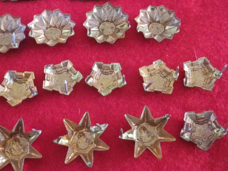 SADF ETC. ASSORTED LOT METAL RANK BADGES                                  (8895B)