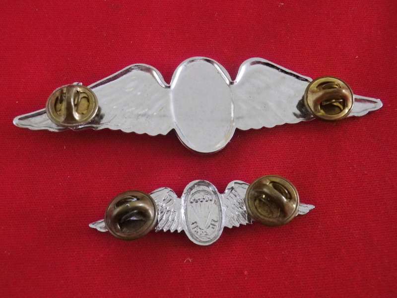 SADF - SA PARA STATIC LINE INSTRUCTOR CHROME + ENAMEL FULL + MESS DRESS WINGS    (8867)