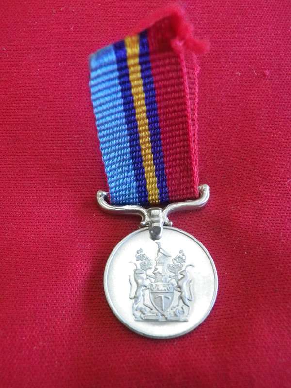 RHODESIA -  MINIATURE GSM MEDAL                          (140)