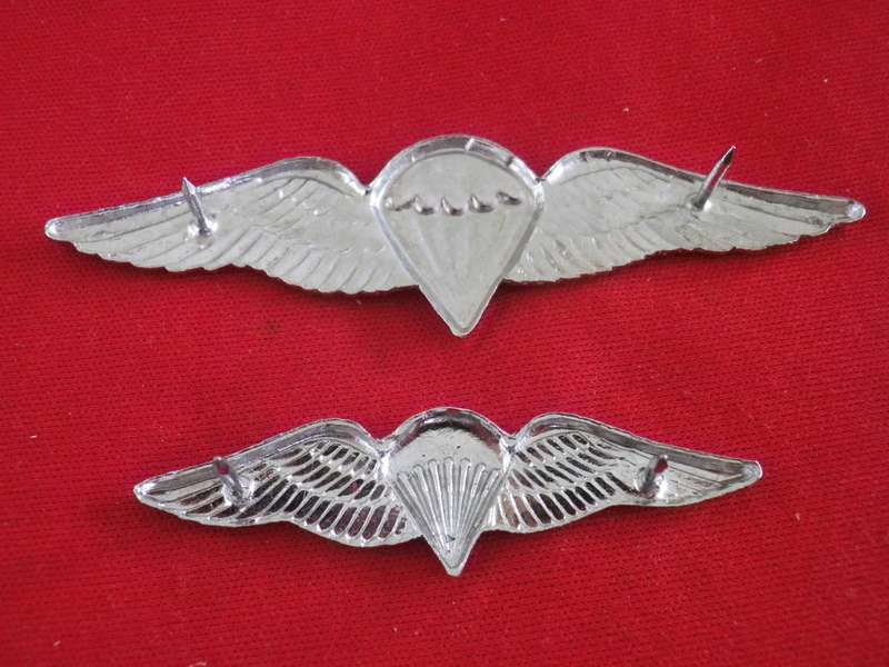 SADF - SA PARA FREE FALL CHROME + ENAMEL WINGS - FULL + MESS DRESS  (8863)