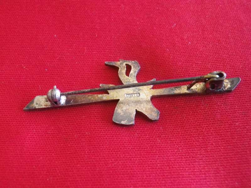 SOUTH AFRICA / BRITISH EAST AFRICA FORCES ? - SILVER TIE PIN    (116)