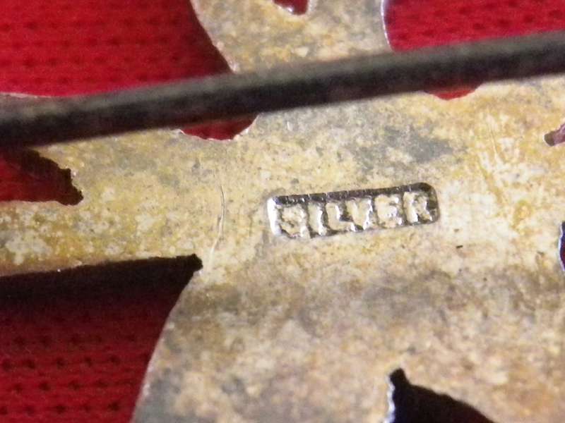 SOUTH AFRICA / BRITISH EAST AFRICA FORCES ? - SILVER TIE PIN    (116)