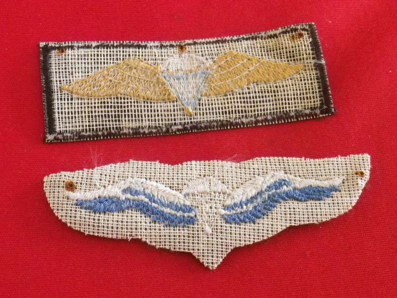 SADF - 2 EMBROIDERED PARA WINGS             (8887)