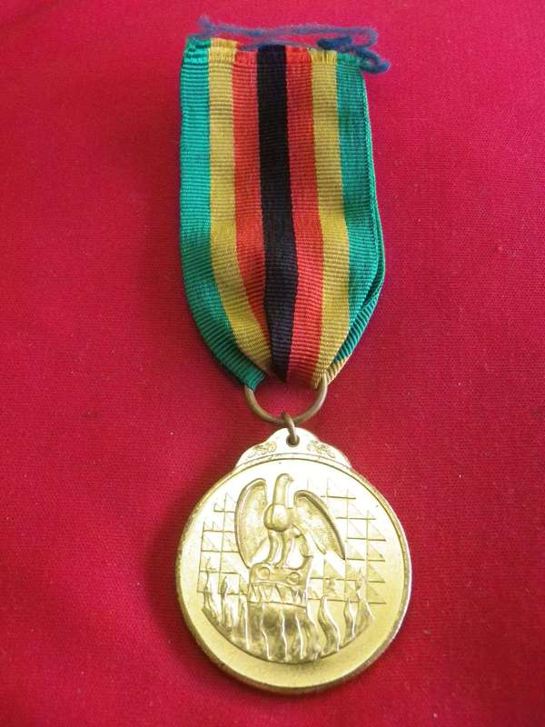 RHODESIA - ZIMBABWE INDEPENDENCE MEDAL - NUMBER 67341   (153)