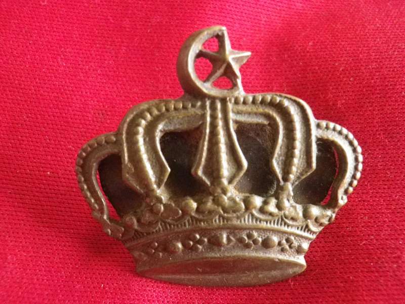 EGYPTIAN - SUDAN DEFENCE FORCE -  SECONDED BRITISH OFFICERS MAJOR RANK BADGE CIRCA WW2  (180)