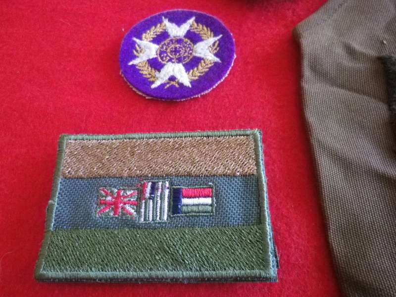 SADF - BORDER WAR LOT INCL. LANYARD, CPL BRASSARD, TUPPER, CHAPLAINS ETC.   (8959)