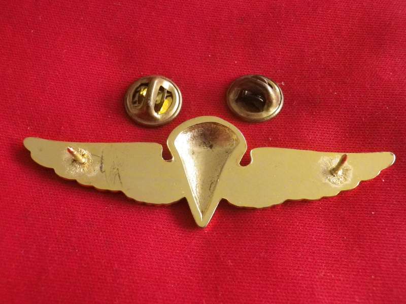 USA NAVY / US MARINE CORPS.  - GILT JUMP WINGS               (179)