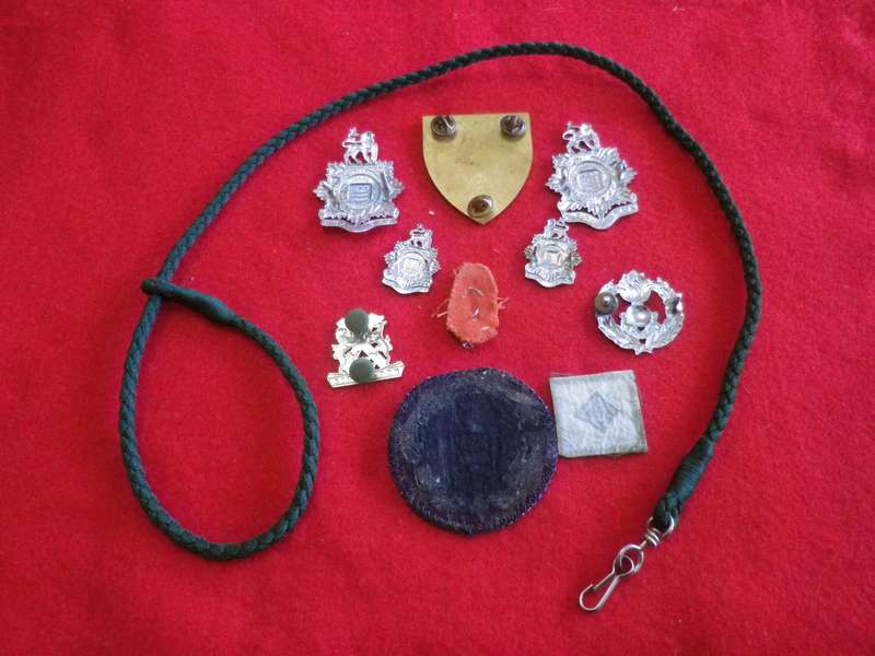 SADF - MIXED LOT BADGES + LANYARD          (167)