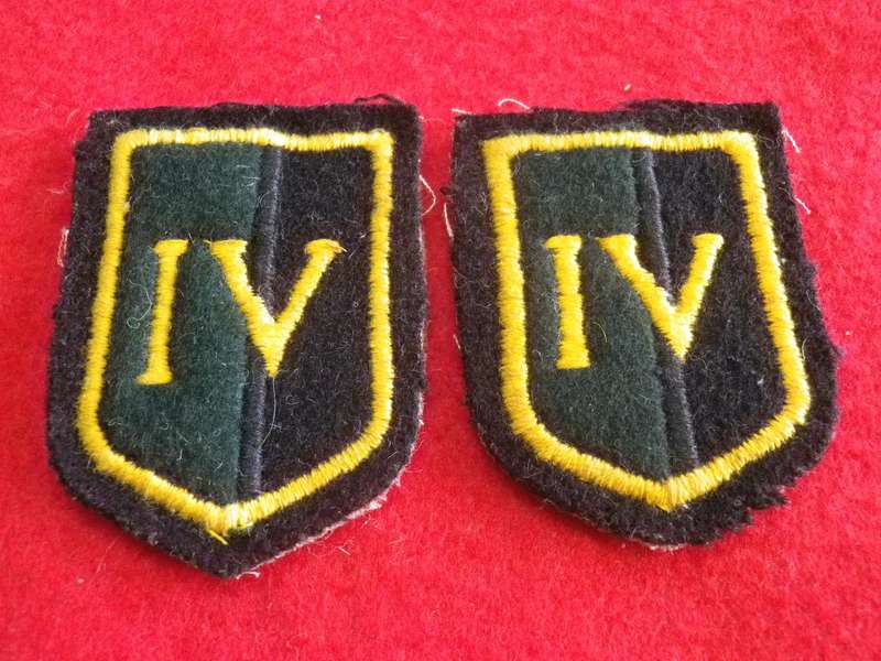 SADF - PAIR 4 SAI EMBROIDERED SHOULDER PATCHES             (165)