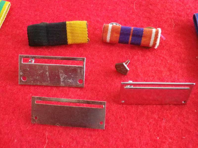 SADF - LOT OF FULL SIZE MEDAL RIBBONS ETC.                 (164)