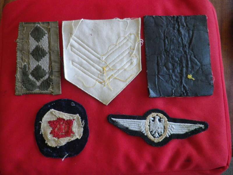 LOT OF UNKNOWN BADGES - INCL. RANKS ETC       WW2 ONWARDS          (8991)