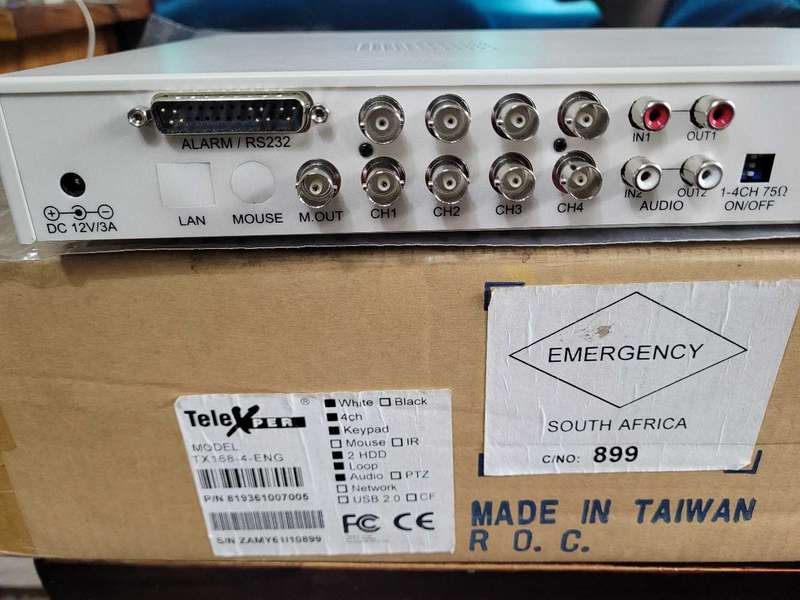UNUSED TeleXper (TX168-4-ENG) 8-Channel Digital Video Transcoder (UNIT ONLY).   LAST ONE