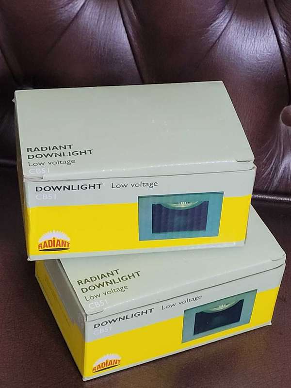 RADIANT High Quality Stainless Steel Low Voltage Down Light (CB51).   Bid Per Piece.    LAST ONES...
