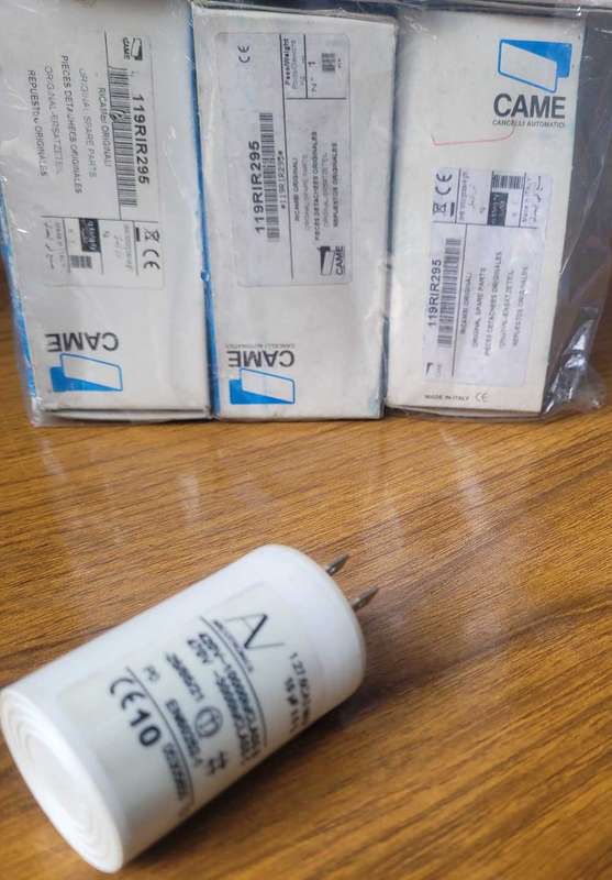 UNUSED.. CAME 10uF Capacitor (119RIR295)