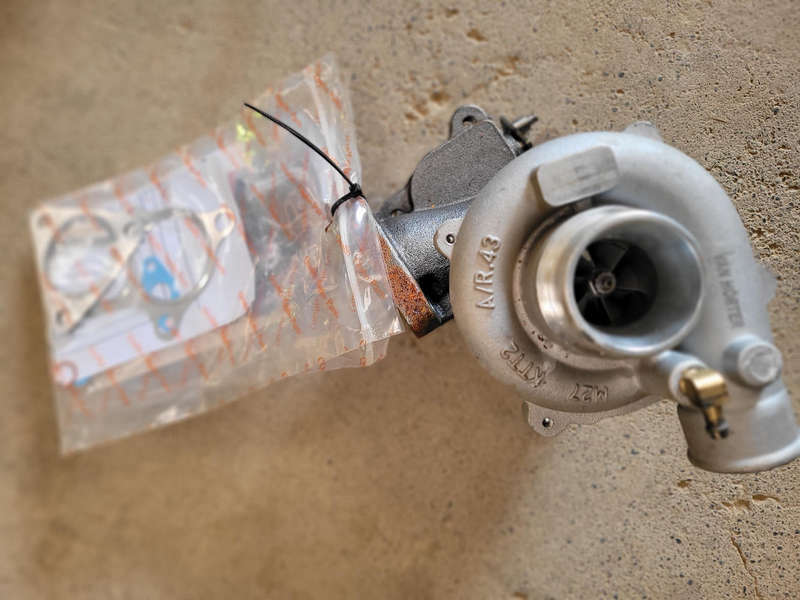 UNUSED. VAN HORT KTT2 Turbo charger Kit (Some Rust AS Pictured)  BID PER PIECE