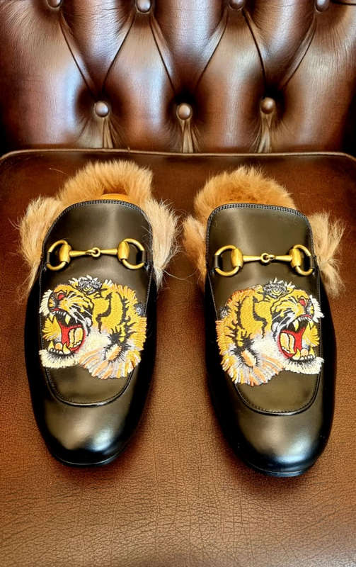 UNISEX...ORIGINAL High End GUCCI PRINCETOWN (UK 7) Men`s Genuine Leather Loafers. (UK Import)