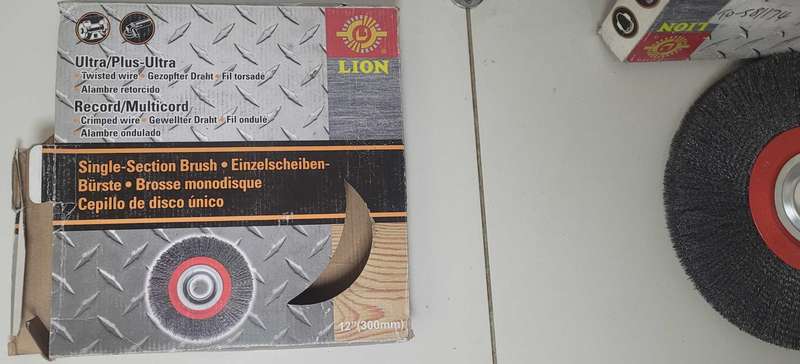 3000 Rpm Ultra Pus Twisted Wire Brush Wheel