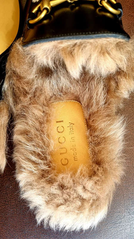 UNISEX...ORIGINAL High End GUCCI PRINCETOWN (UK 7) Men`s Genuine Leather Loafers. (UK Import)